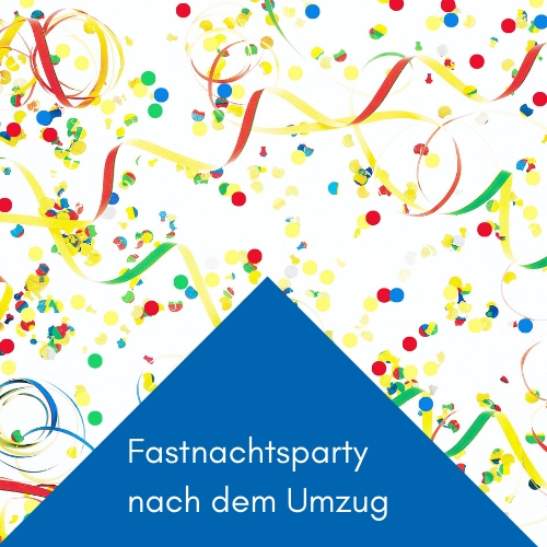 Fastnachtsparty in Beurig, Luftschlangen