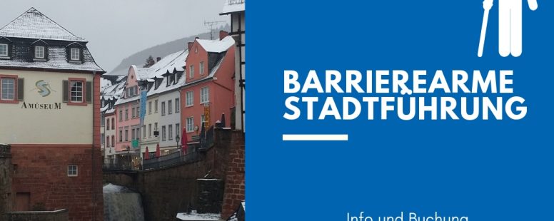 Neue barrierearme Stadtführung