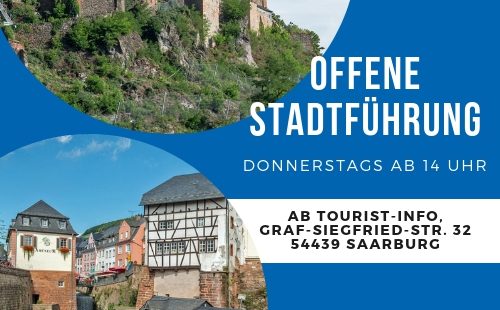 Offene Stadtführungen in der Stadt Saarburg