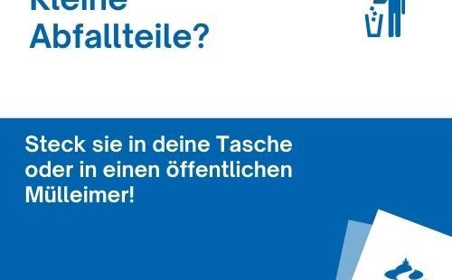 Unsere Stadt sauber halten