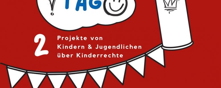 Lange Wimpelkette und riesige Graffitis