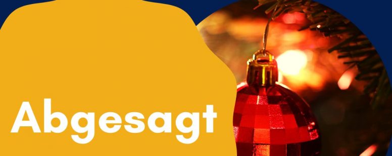 Absage Christkindlmarkt 2021