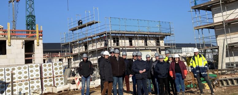 Bauausschuss besucht Saarburg Terrassen