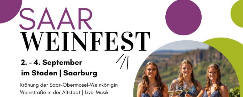 Saarweinfest 2023 – Programm online