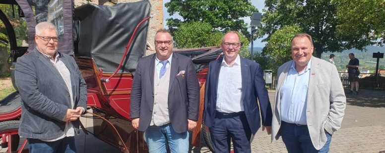 Politiker zu Besuch in Saarburg