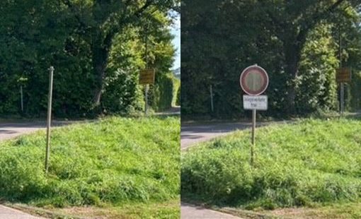 Durchfahrtsbeschränkung in der Kahrener Straße derzeit aufgehoben