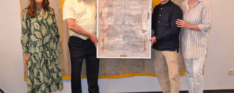Aus Saarburg gebürtiger Künstler schenkt der Stadt ein Werk