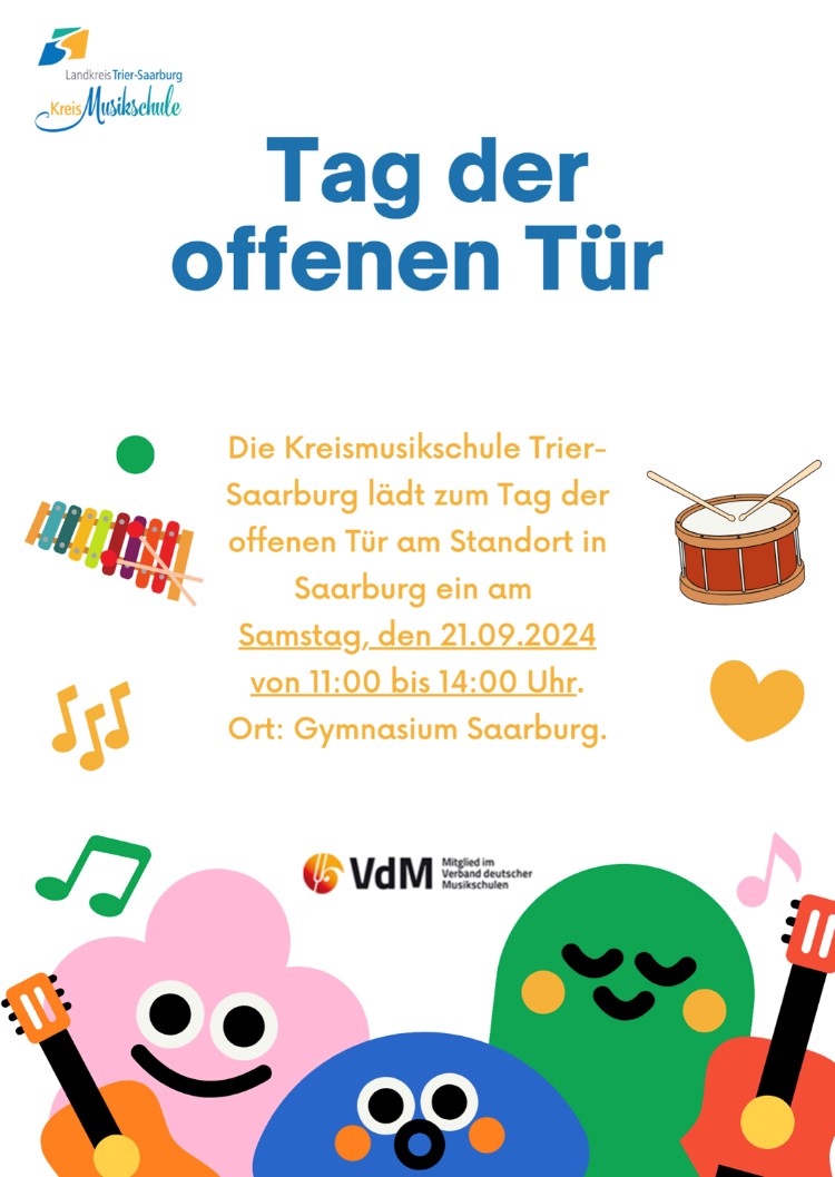 Tag der offenen Tür Kreismusikschule