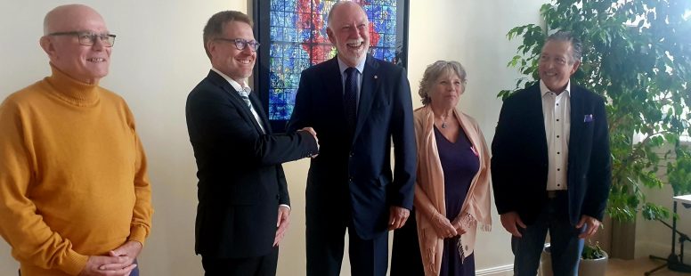 Erster Besuch von Stadtbürgermeister Andreas Reymann in der Partnerstadt Sarrebourg