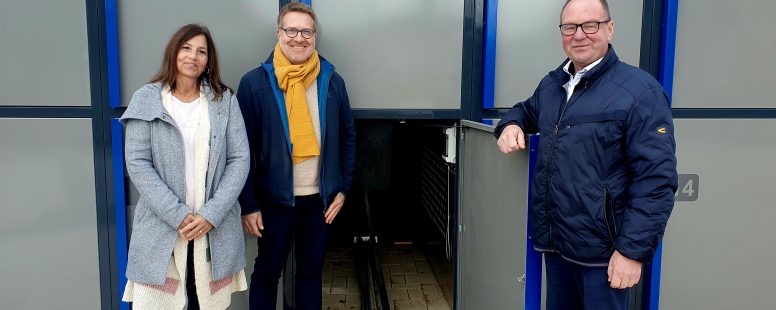 Neue abschließbare Fahrradboxen am Bahnhof Saarburg