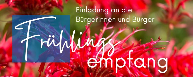 Frühlingsempfang der Stadt Saarburg und des SGVEinladung an die Bevölkerung