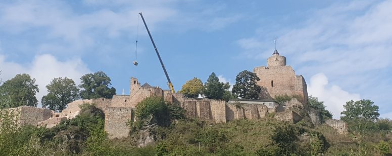 Denkmalpflegerische Sanierung: Die Gerüste fallen an der SaarBurg