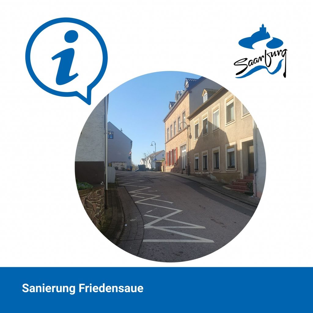 Foto Friedensaue mit Infozeichen