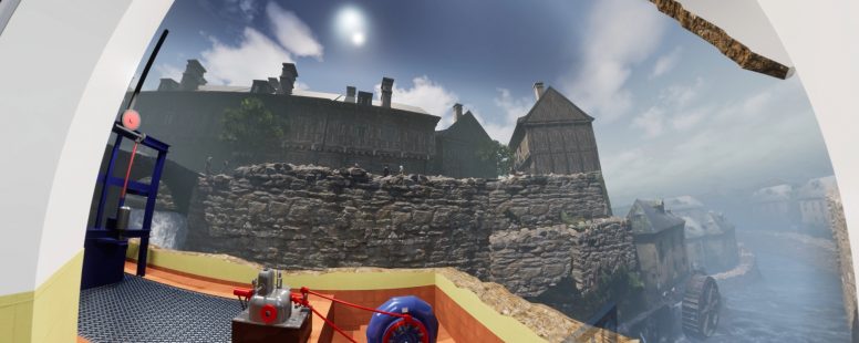 Historische Wasserkraft wird durch Mixed Reality lebendig