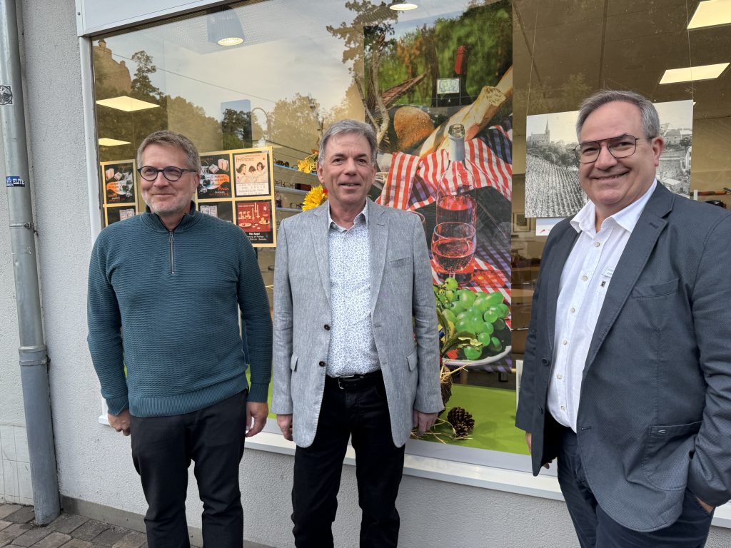 Bild zeigt Andreas Reymann, Bernard Bedrossian und Christoph Krebs