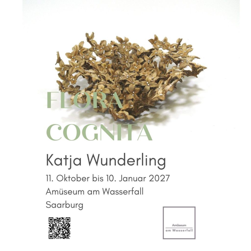 Foto zeigt Werk aus Naturmaterialien von Frau Wunderling